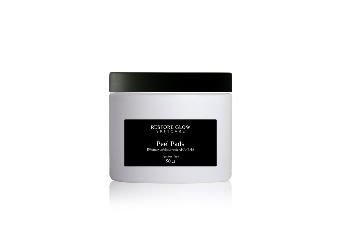 Restore Glow Radiance Renewal Peel Pads – 50 ct (Paraben-Free)